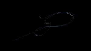 Screenshot of 3D Lorenz Attractor Screensaver