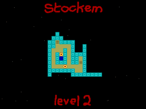 Screenshot of Stockem (A Sokoban Clone) Level 2